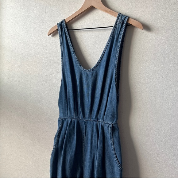 9. Free People Denim Jumpsuit - Picture 2 of 6